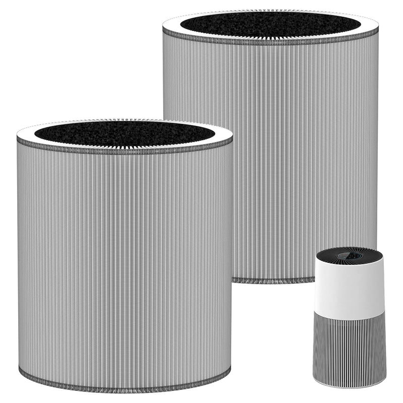 2 Pack C610 Replacement Filter Z Compatible with Winix C610 Air Purifier 2 Pack Grey