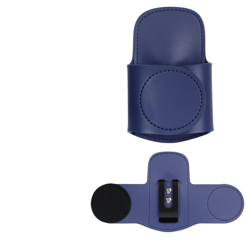MaiWieel-Stethoscope Holder Clip,PU Leather Stethoscope Hip Holder for 3M Littmann,for MDF Stethoscope,Lightweight Portable Stethoscope Holster for Nurse,Doctor (Navy Blue) Navy Blue