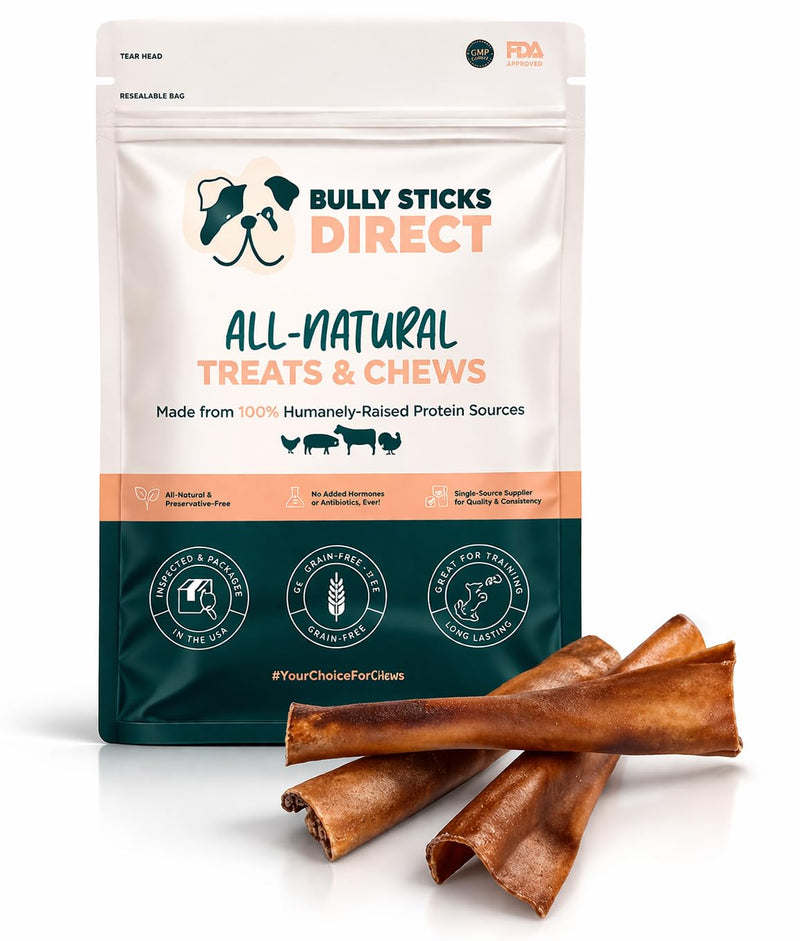 Camel Skin Dog Chews for Aggressive Chewers, Long Lasting Camel Sticks for Dogs, Natural Dog Treats, High Protein Collagen Sticks, Dental Chews for Medium & Large Dogs, Dog Training Treats, 25 Pack