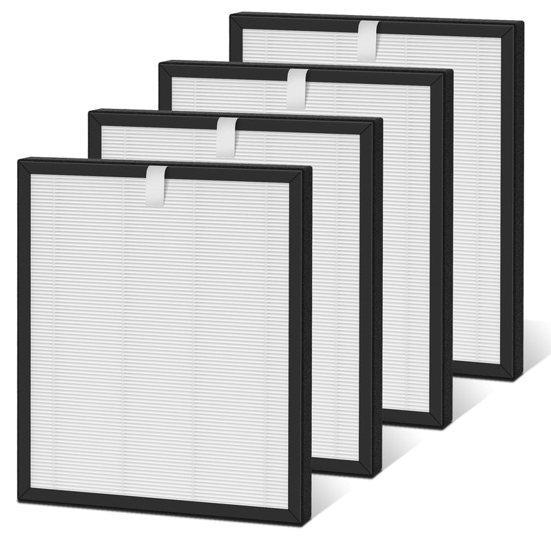 Premium AP380 Replacement Filter Compatible with AP380 Air Cleaner Purifier 2 Sets (4Pcs）