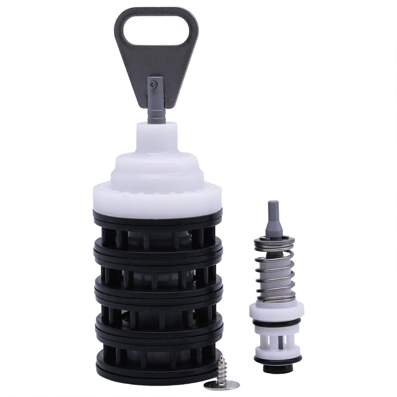 Softener Valve Refurbishment Kit Compatible with Fleck 5600,Includes Softener Main Piston 60102-00,Seals and Spacers 60125,Screws,Brine Piston 60032,And lower brine seal