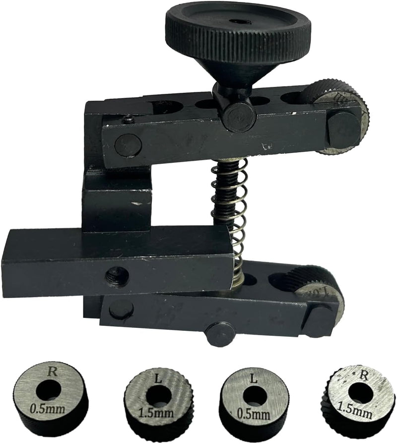 MachEL Knurling Tool 2" Inch II 50 mm Capacity for Lathe Machine - 3 Pairs x 3 Different Diamond Pitch Hardened knurls (2" Inch II 50 mm Capacity- 12mm Shank)