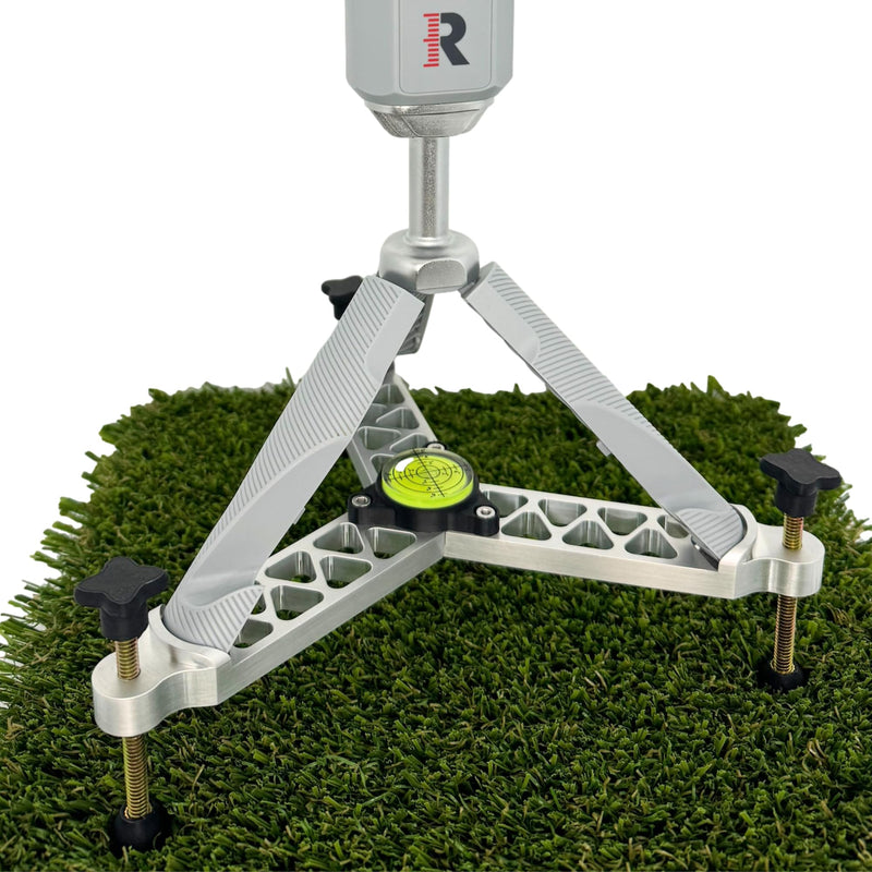 Leveling Stand Compatible With Rapsodo MLM2Pro CNC Machined Precision Aluminum Golf Launch Monitor Accessory Leveling Stand Only