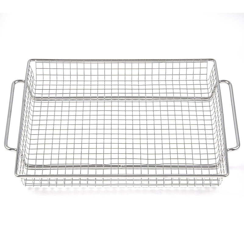 Allstare B-AFO-002G-1 Crisper Tray Replacement Parts for PowerXL Air Fryer Toaster Oven 304 Stainless Steel Air Fryer Basket B-AFO-002 PowerXL Air Fryer Grill Oven Accessories Mesh Basket Baking Pan
