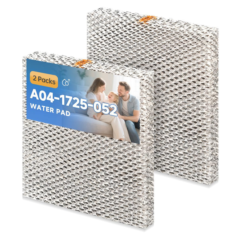A04-1725-052 Humidifier Pad Evaporator Compatible with Skuttle A04-1725-052 Model 2000 White Replacement Filter Hard Wick 2 Packs