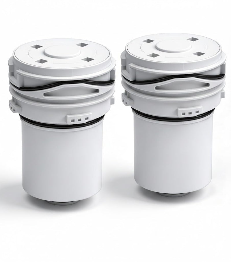 Shower Head Replacement Filter Compatible with Delta 5SF100, 2 Pack | Compatible with Delta Clarifi. Helps improve shower water quality. Quick setup with no tools needed.