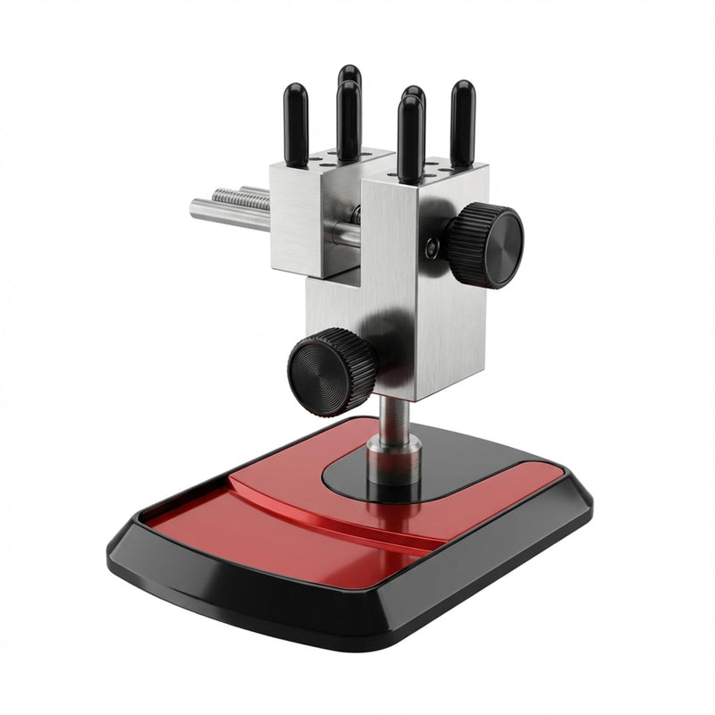 Mini Vise Table Top Clamp, Adjustable Steel Small Vice 360° Rotatable 0.01-1.67' Clamping Range Compatible with Hobby Models, RC Models, Dolls, Jewelry, Watches DIY Repair