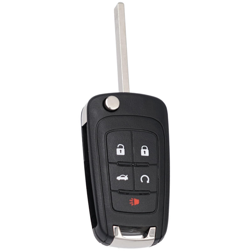 MechanMagic Push Button Start Key Fob Replacement Fits for Chevrolet Camaro Equinox 2010-2019 Cruze Malibu SS Impala 14-21 Traverse Buick Regal Verano 12-17 Cascada Enclave Smart Proximity PEPS