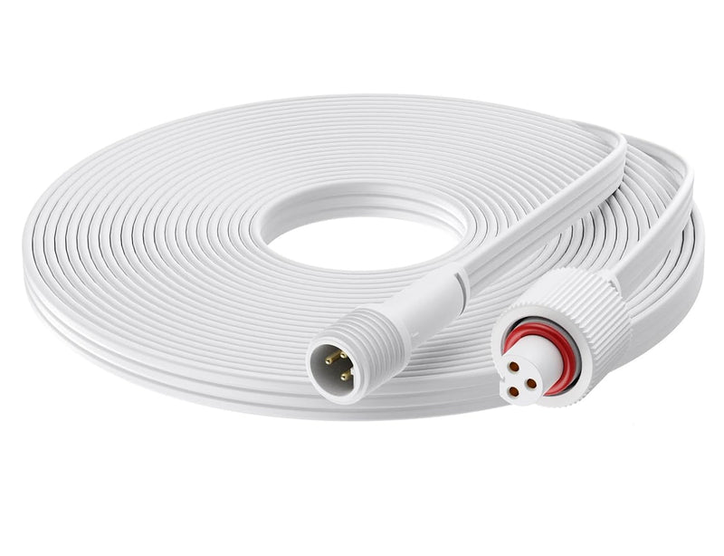 16FT Extension Cable for Govee Outdoor Permanent Lighting Extension Cord,IP68 Waterproof Extension Cord for Govee H705A H705B H705C H706A H706B and H706C Models