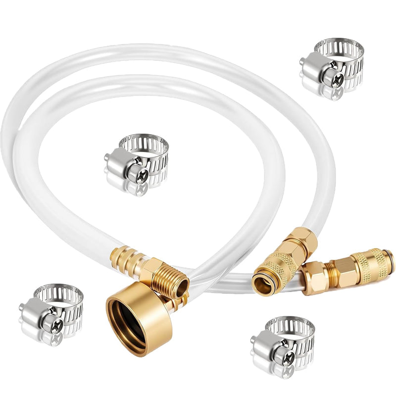 Seastar Hydraulic Steering Bleed Kit ，Leak-Proof & Quick Connection， Marine Bleeder Tool for Boat Steering Systems，Upgraded Cap Thread for Bottle Has Seal and Prevent Leaks Fluid-Brass1