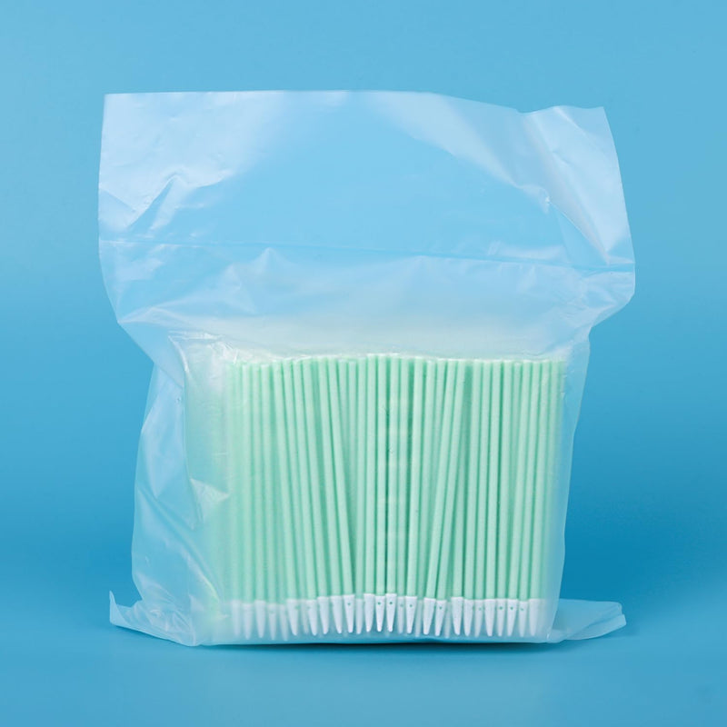 500-Pack 1.25mm Fiber Cleaning Swabs, Pointed Tip for LC/MU Connectors | Lint-free, for camera sensors, PCB, precision electronics cleaning 500