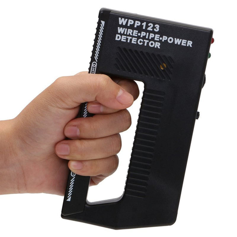 Wall Scanner Metal Detector, WPP123 Pipe Power Wall Stud Finder with Adjustable Alert, High Sensitivity Metal Pipe Live AC Wire Detector for Wall, Floor, Ceiling
