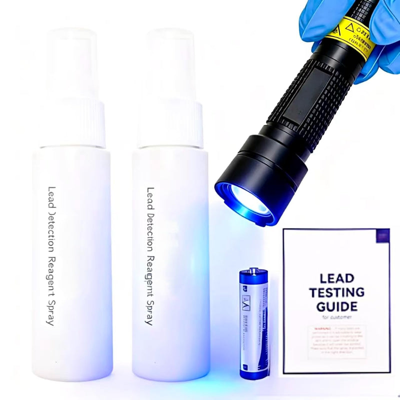 Instant Lead Detection Kit | Lead Test Kit for Paint, Ceramics & More UV Light Visible | Home Safety & Easy to Use | Up to 4800 Uses| Fast, Accurate Results | Lead Paint Test Kit