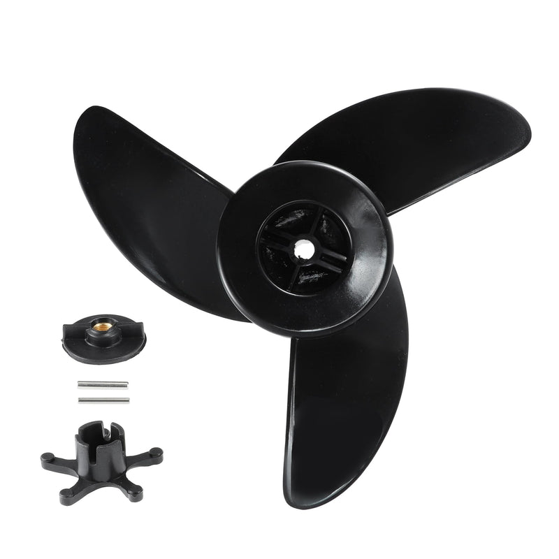 MGA089B 3-Blade Trolling Motor Propeller for MotorGuide 3.5" Motor Diameters, Machete III Outboard Boat Prop for MotorGuide R3 55lb, W55, Xi5 36v, 75 Wireless Trolling Motor