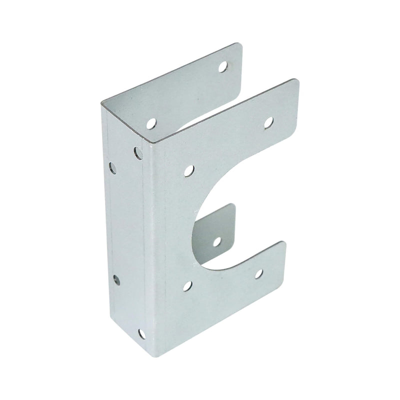 4PCS Metal Stud Shoes for Single Wood Studs, Fits up to 2-1/2 Inch Pipes, Length 5inch, Inner Width 1.5inch, Extra Support for Wood Stud, Galvanized