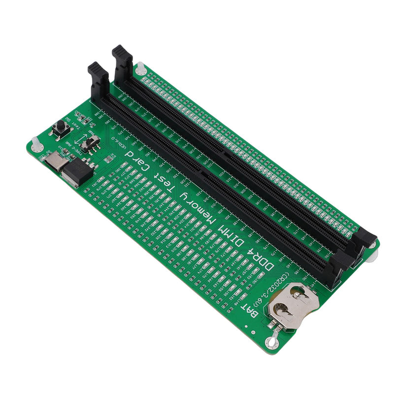DDR4 Memory Tester, DDR4 Tester Card with LED Light, for Fixing Desktop and Server Computers Green DDR4