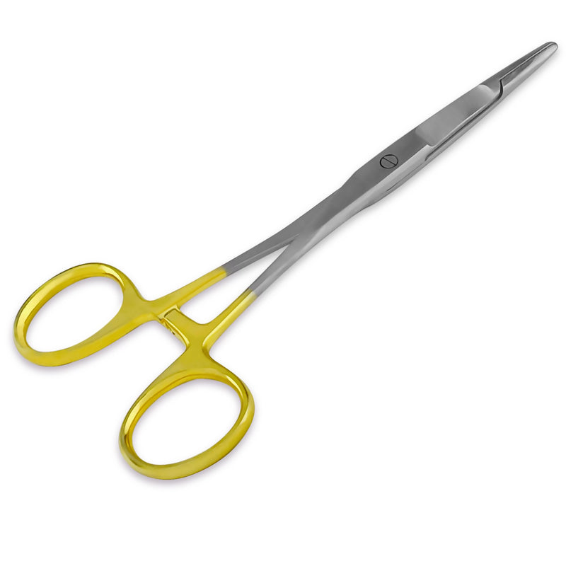 TC Olsen Hegar Needle Holder with Tungsten Carbide – Premium Quality Needle Driver with Scissors Cutting Edges and Locking Mechanism (TC, 4.5 Inch) TC