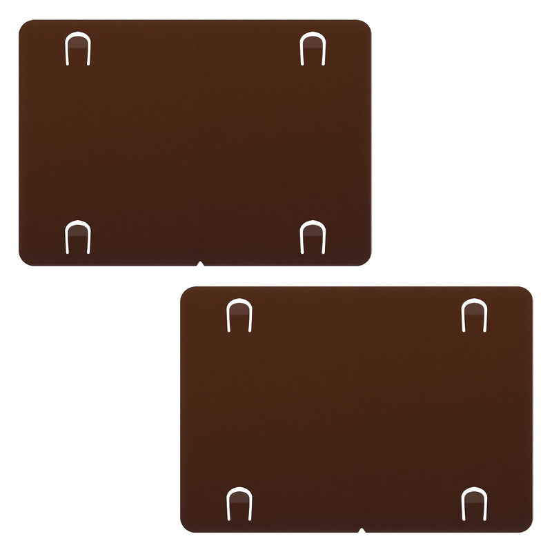 2 Set Metal Humidity Pack Mounting Plate Magnet Holder