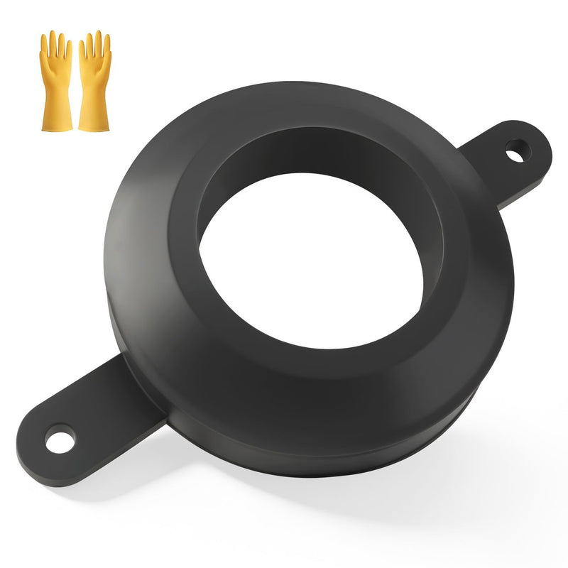 Toilet Tank to Bowl Gasket Toilet Seat Seal Compatible With Briggs 2" Flushometers Replace#: B351461 351461，2 hole gasket
