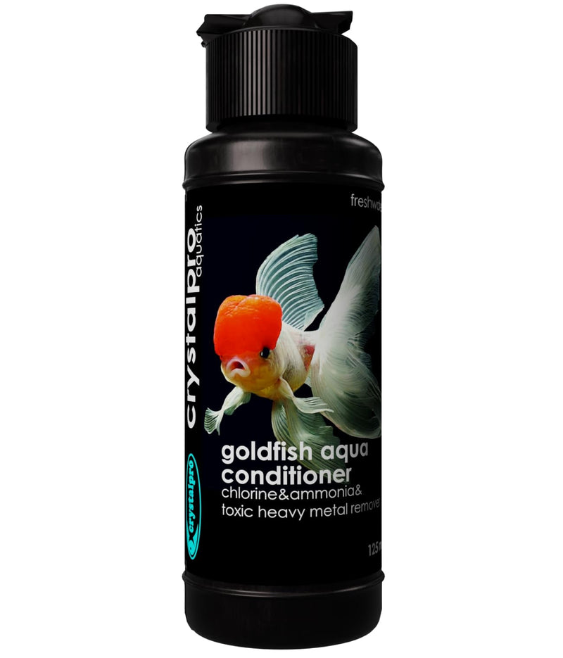 Goldfish Water Conditioner Treats 660 Gallons - Concentrated Goldfish Water Conditioner Neutralizes Chlorine and Ammonia (4.2 Oz-125 ml)