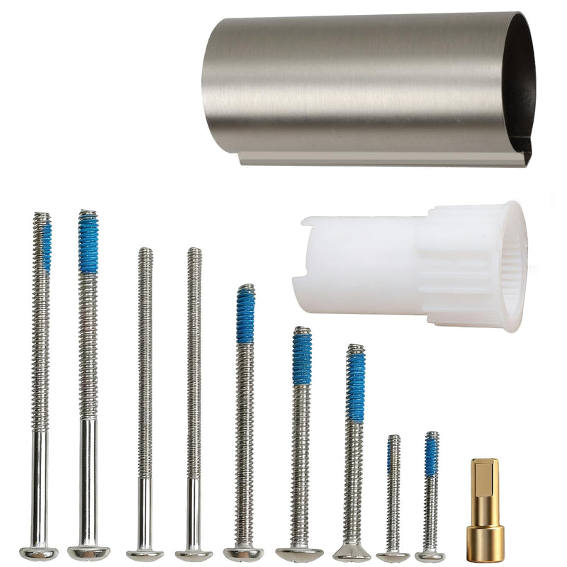 Upgraded Brass Brushed Nickel Handle Extension Kit Shower Valve Extension kit Compatible with Moen Posi-Temp Single Handle Tub and Shower Faucet Replace#: 96945BN
