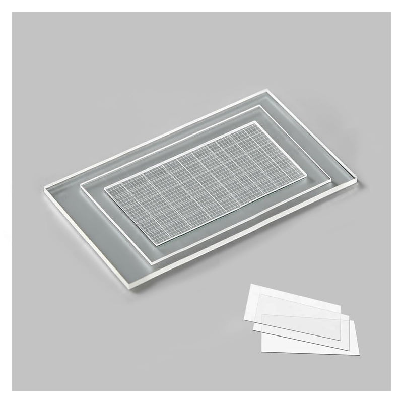 Plankton Counting Chamber Phytoplankton & Zooplankton Analysis (1ml 1000Grid) | Includes 100 Cover Slides and 1 handheld counter