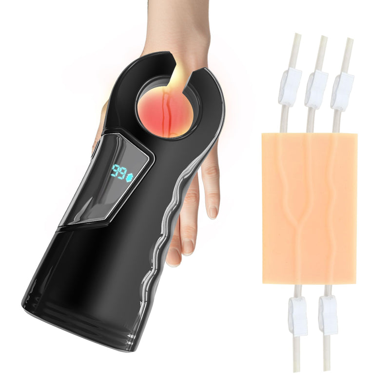 Injection Practice Kit, Phlebotomy Practice Kit, IV Practice Kit, Venipuncture Practice Kit, Silicone Injection Pad with Bonus Vein Finder, for Nursing Students, Student Nurses