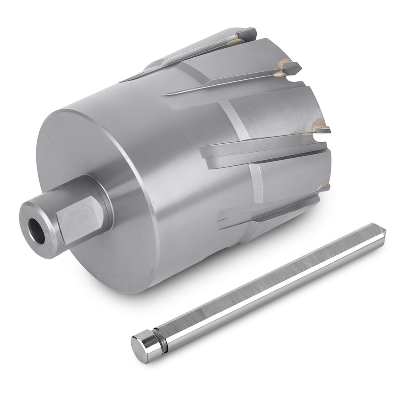 UpJiaflarish TCT Carbide Annular Cutter，Mag Drill Bits with 2-3/8" Cutting Diameter, 2" Depth of Cut, 3/4" Weldon Shank for Magnetic Drill Press 2-3/8" * 2"