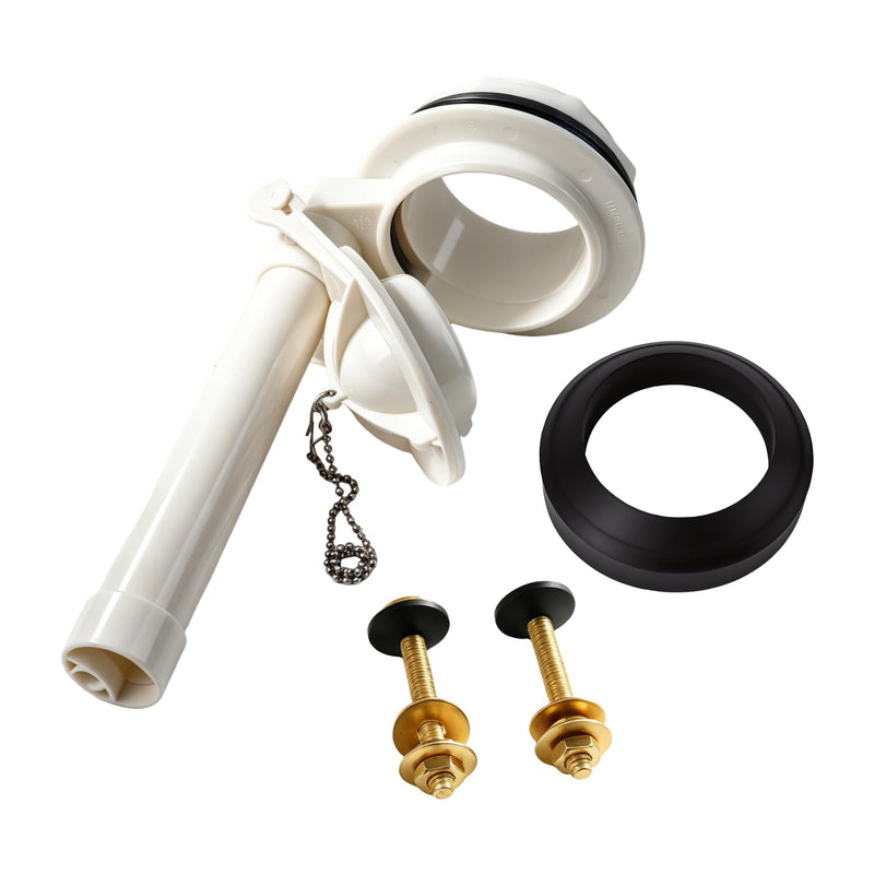 Toilet Flush Valve Replace for 4149a 4215a 4260 4266 Toilet Parts,Compatible with American Standard Champion 4,Titan,Duravit,Flush Valve,Includes Flapper Gasket Bolt Kit