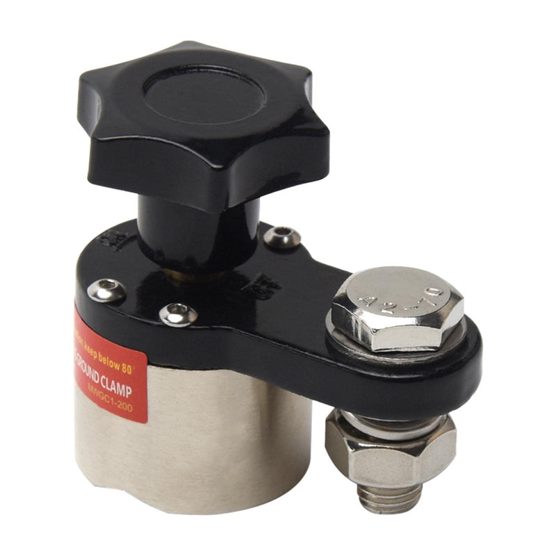 Welding Clamps, 200A Magnetic Welding Ground Clamp, 9255-1060 Switchable On/Off Controlled Rare Grounding Magnet Connector