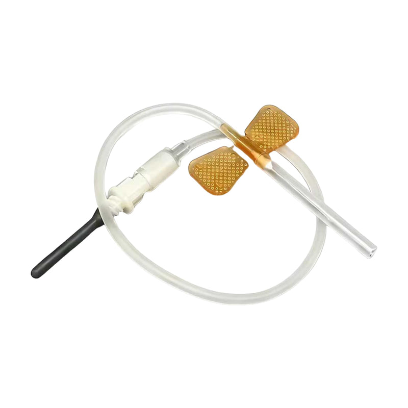 25G Winged Tubing Set, 50 Pack, Individually Wrapped, Lab Handling Tool | Flexible 25G winged tubing set, individually wrapped, designed for laboratory handling and general liquid transfer tasks.