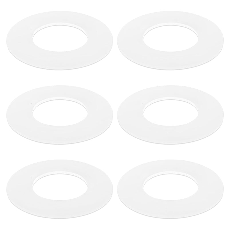 6 Pack Tank Seal Replacement for K-4147/1207982 for Kohler Toilet | Universal Rubber Gasket, for Most Canister Style Flush Valves to Stop Leaks, for Kohler Toilet Canister Flush Valve Seal Kit 6 Pack