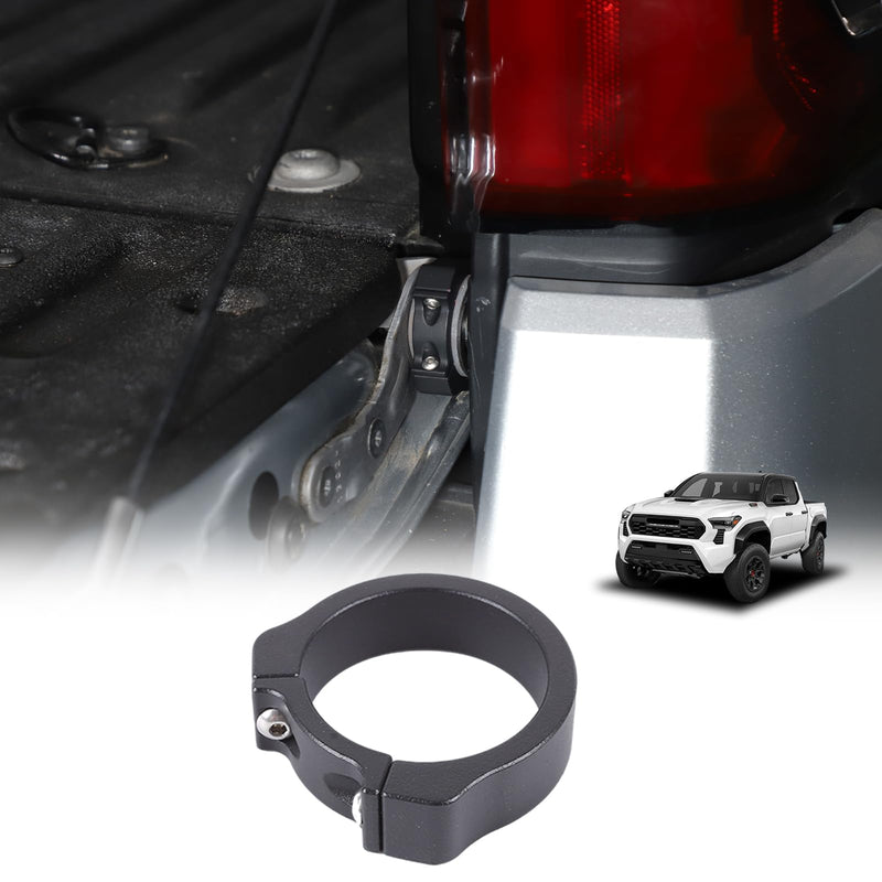 Daeiclru Tailgate Anti-Theft Lock Compatible with Toyota Tacoma 2024 2025 2026, Tailgate Security Device Truck Bed Tail Gate Lock 4th Gen Tacoma Accessories (Black) Black