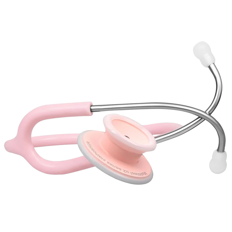 Lightweight Stethoscope Dual Head Stethoscope for Nurses,Doctors Students, Home Health Use (Pink) Pink