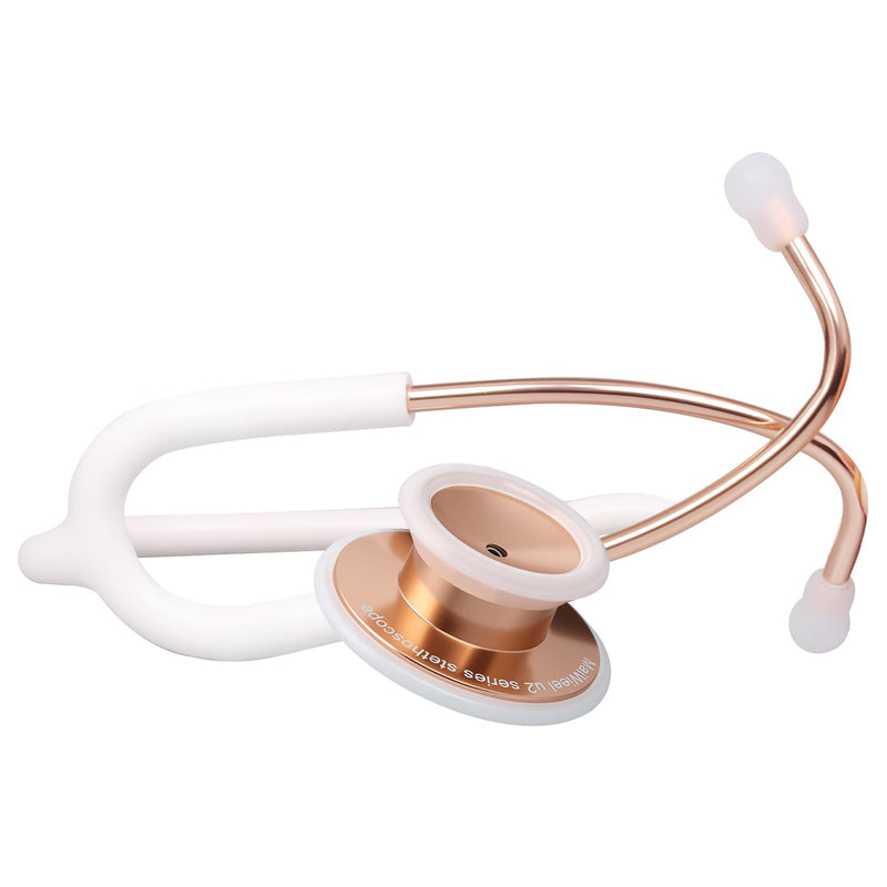 Lightweight Stethoscope Dual Head Stethoscope for Nurses,Doctors Students, Home Health Use (Rose Gold) Rose Gold