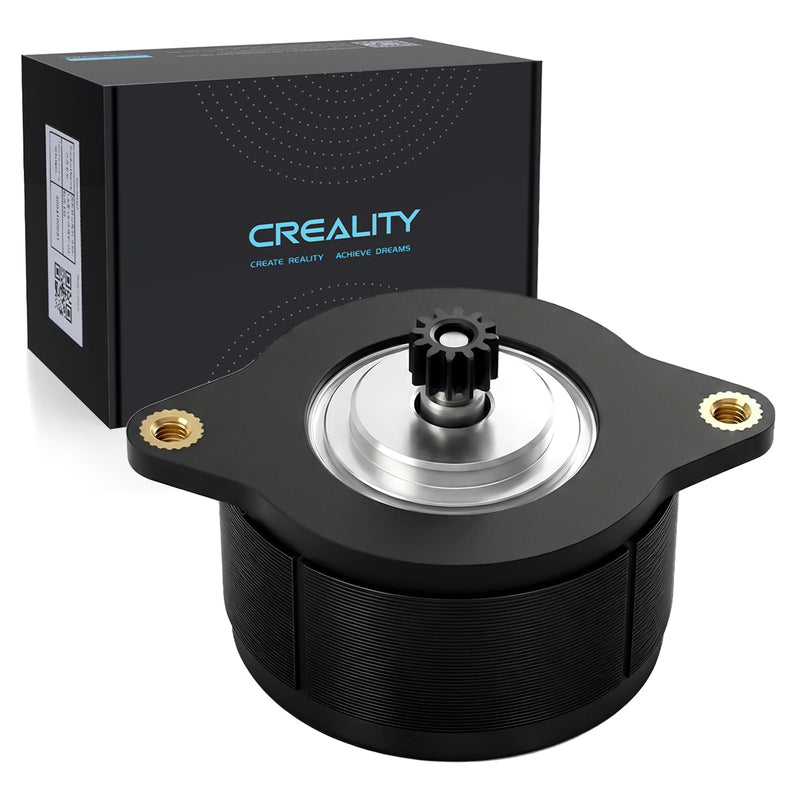 Creality K2 SE Extruder Motor Original 36-20 Circular K2 SE Extrusion Motor K2 SE E Axis Motor High-Torque K2 SE Extruder Stepper Motor with 12-Teeth Gear Extrusion Stepper Motor for K2 SE