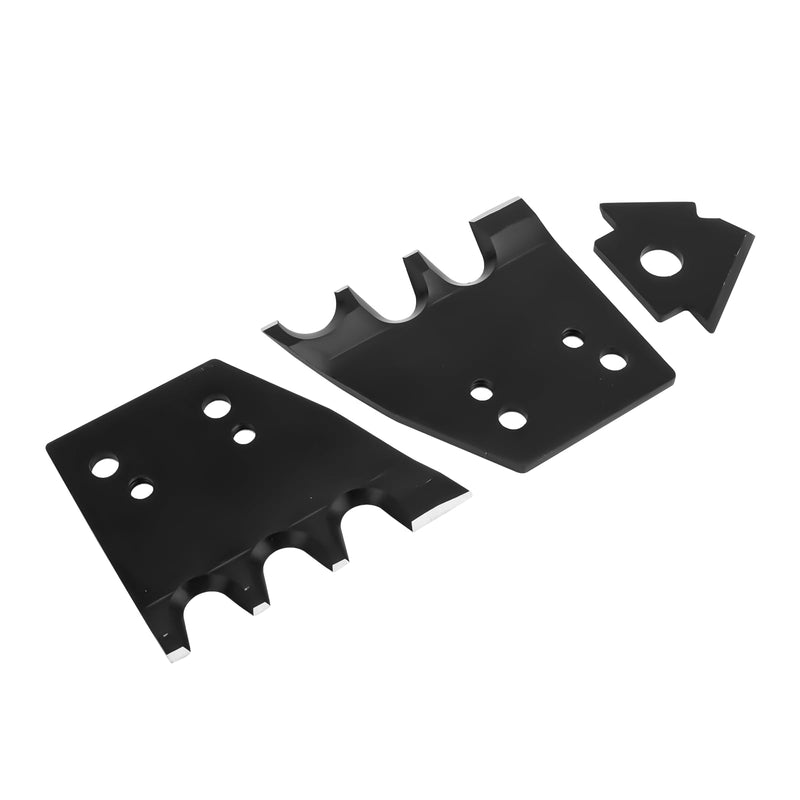 7.5 Inch Ice Auger Replacement Blades Compatible with K-Drill Ice Auger | IDRLBL75 7.5" Ice Auger Blades for K-Drill Stainless Steel Replacement Kit for Smooth & Fast Ice Cutting