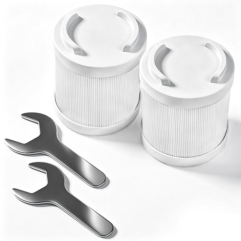 Replacement Filter Cartridge Compatible with Filterbaby Pro Series In Line Shower Filter & Eco Pro Shower Head, Reduces Chlorine & Contaminants (2 Packs) Compatible with Pro Series - 2 Pack