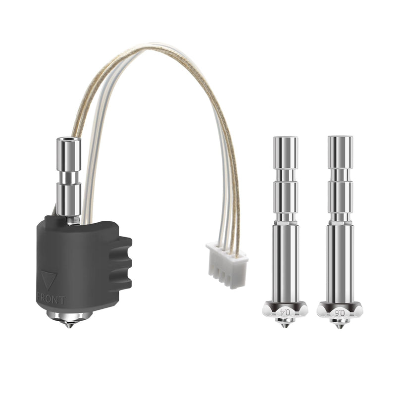 Kobra 3 Max Hotend Set with 0.4mm 0.6mm Quick-Swap Hardened Steel Nozzles Print Head Hotend Kobra 3 Max Extruder Hotend for Anycubic Kobra 3 Max