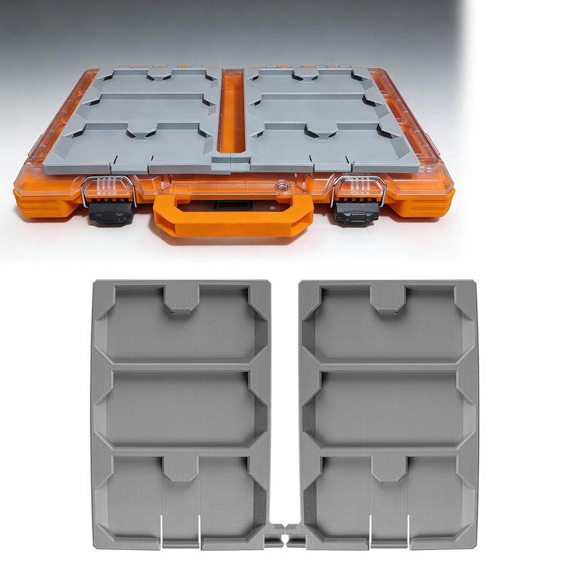 Adapter Board Compatible with Klein MODBOX, Compatible with Milwaukee Packout Toolboxes, Snap-On Storage Mounting Bracket, Workshop Organization System, Tool Storage Connector (1 Pcs) 1 Pcs