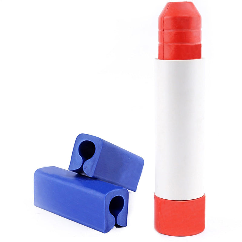 Wedge Transom Savers for Boat Trailers with Steering Cylinders Stabilizer Stop Clips for Boat Outboard Motors Fits 2 or 3 Rams Trim and Tilt System Trailer Rubber Red red (1 pipe)