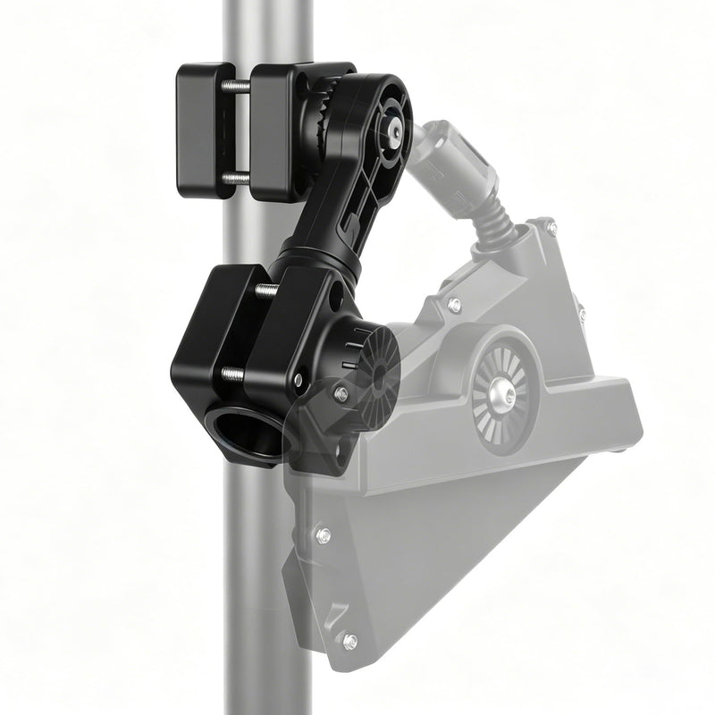 Strg Garmin Livescope LVS34 Transducer 0 Degree Pole Mount, Zero Degree Transducer Pole Mount for Pole & Trolling Motor, Easy Installation - Sturdy and Durable Compatible with Garmin LVS34