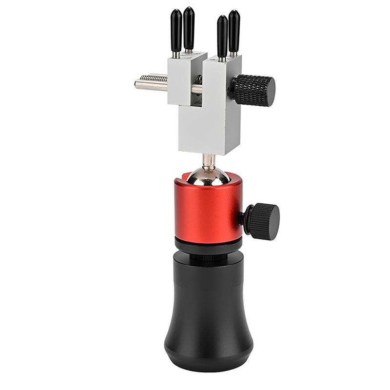 LICAEVEY Tabletop Vise Mini Vice with Spherical Rotating Base, Handheld Adjustable Small Bench Vice Clamp for Model Painting Crafts Jewelry Making