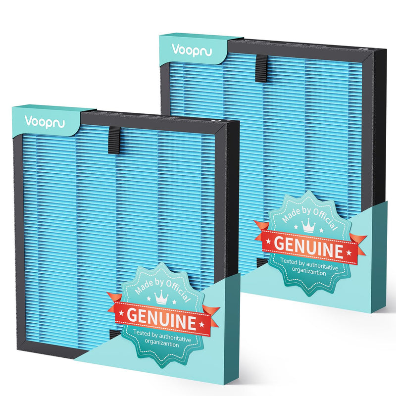 VOOPNU Genuine Replacement 4-in-1 Filters for DH-JH023 Air Purifier, 2-Pack DH-JH023 Genuine Replacement Filter