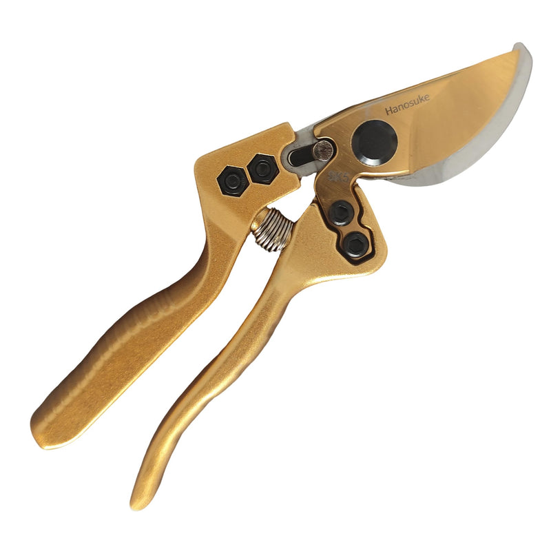 SK-5 Steel Pruning Shears, Garden Scissors with Full Aluminum Alloy Handle, Sharp Clippers for Branches, Ergonomic Design