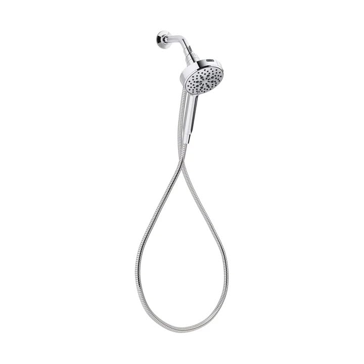 Kohler Assert Handshower Multifunction 6 Spray Modes Pause Magnetic Dock Easy Installation (Chrome)