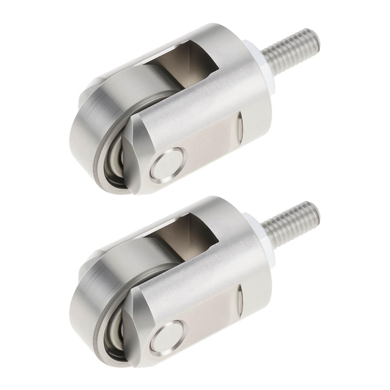 2pcs M2.5 Dial Indicator Point Roller Measuring Head Contacting Tip 2