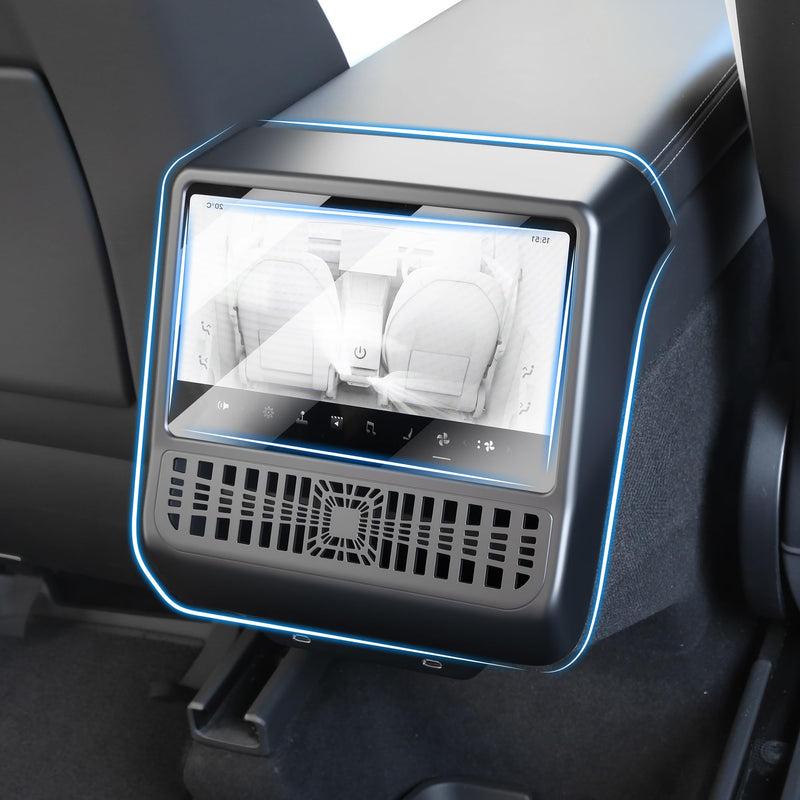 TOPABYTE Rear AC Vents Cover for Tesla Model Y Juniper Model 3 Highland Model Y Juniper Rear Screen