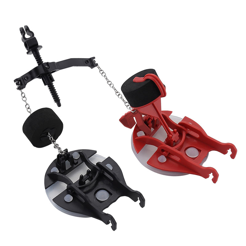 Toilet Flapper Replacement Kit Compatible with American Standard 7381657-200.0070A Vormax Toilet, Dual Flapper Design with Silicone Seal & Metal Chain, Water-Saving Toilet Repair Parts
