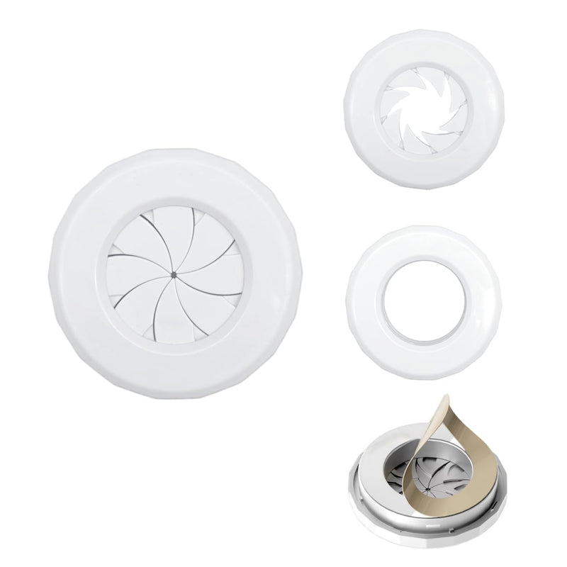 Peephole Cover, Peep Hole Cover for Door with Rotating Shutter,Door Peephole Viewer Cover with Double-Sided Tape for Home Dormitory Hotel Office Security Privacy Protection White Rotary Cover